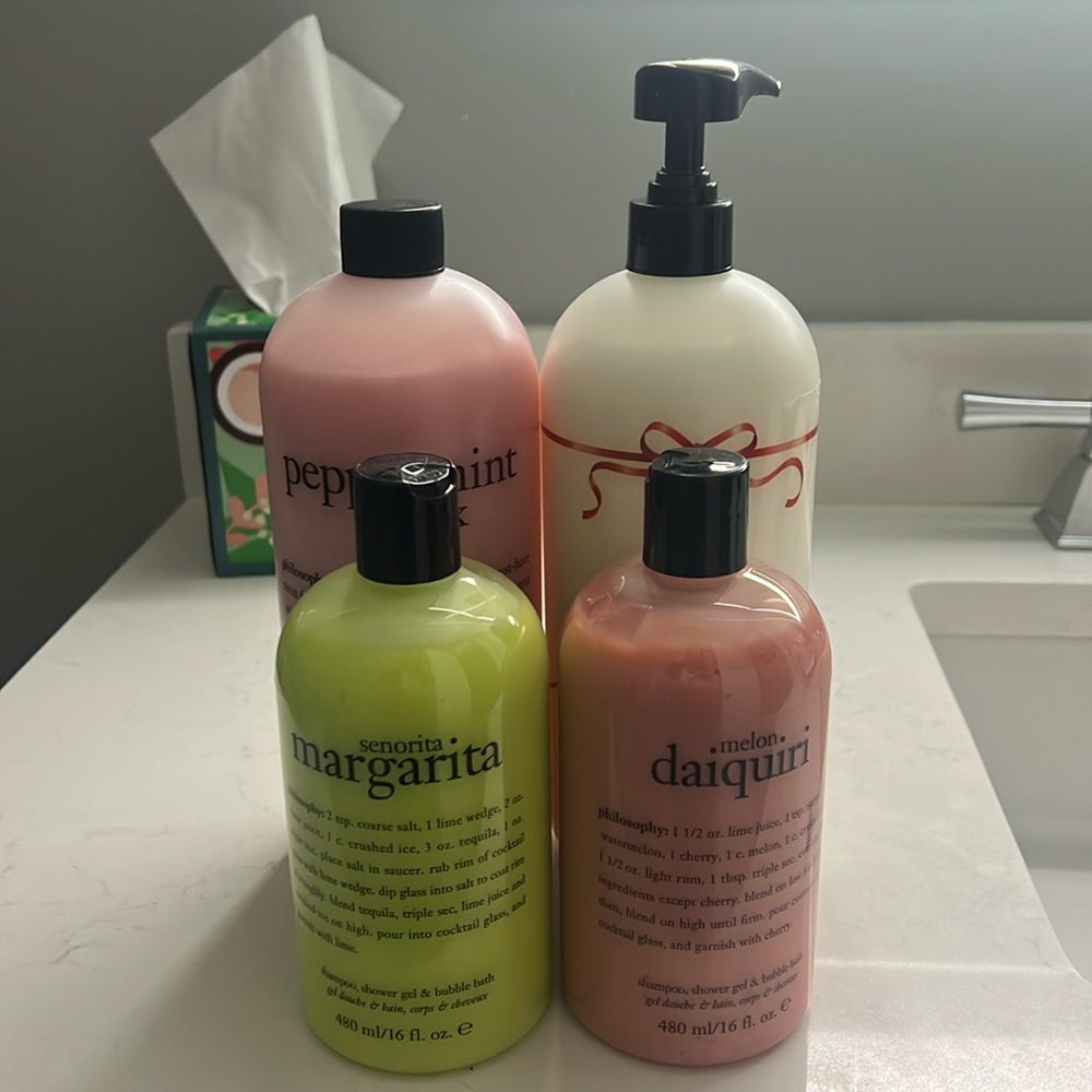 Philosophy Brand shower gel 4 pack bundle